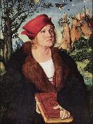 Lucas Cranach the Elder Portrat des Dr. Johannes Cuspinian oil on canvas